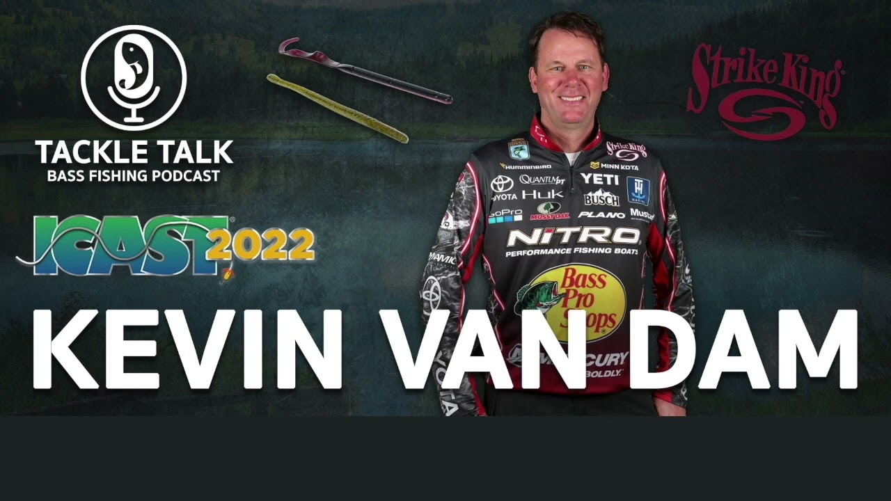 ICAST 2022: Kevin Van Dam Talks BRAND NEW Strike King KVD Worms! 