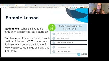 Teaching Middle School Computer Science (7/26/21)