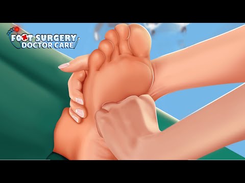 Догляд за ногами Офлайн Ігри для лікарів