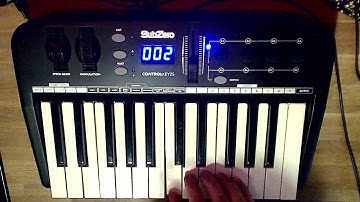 Arduino MIDI keyboard velocity demo