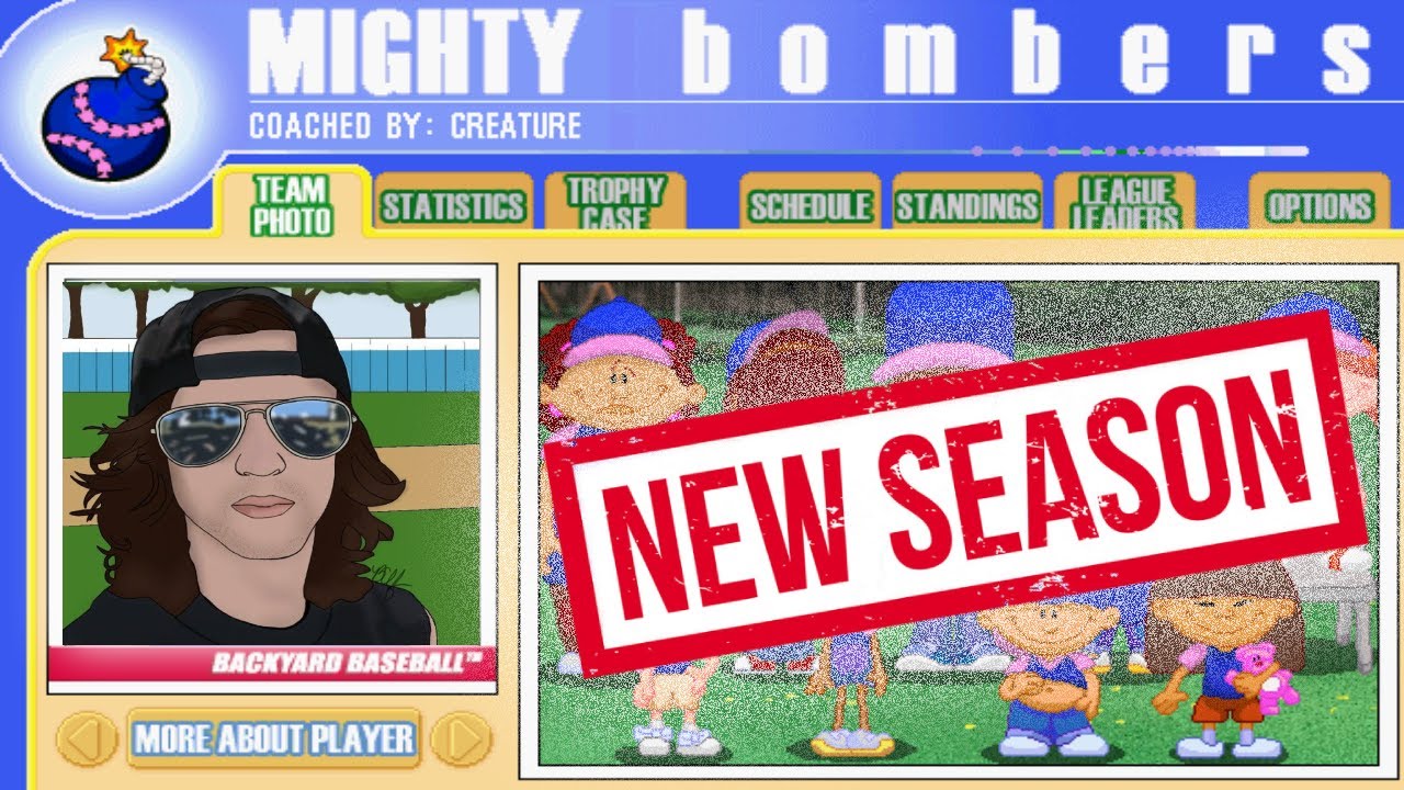 Backyard Baseball - NEW SEASON Home Opener!