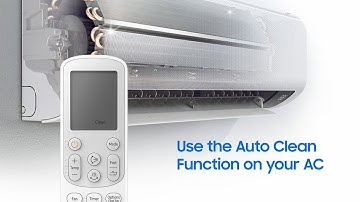 How to use Auto Clean on your Air Conditioner