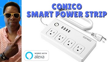 Must Have Amazon Alexa Enabled Power Strip - Conico Smart Power Strip