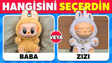 Hangisini Seçerdin...? Labubu Sürümü! 🐰😍👻 Kendi Labubu