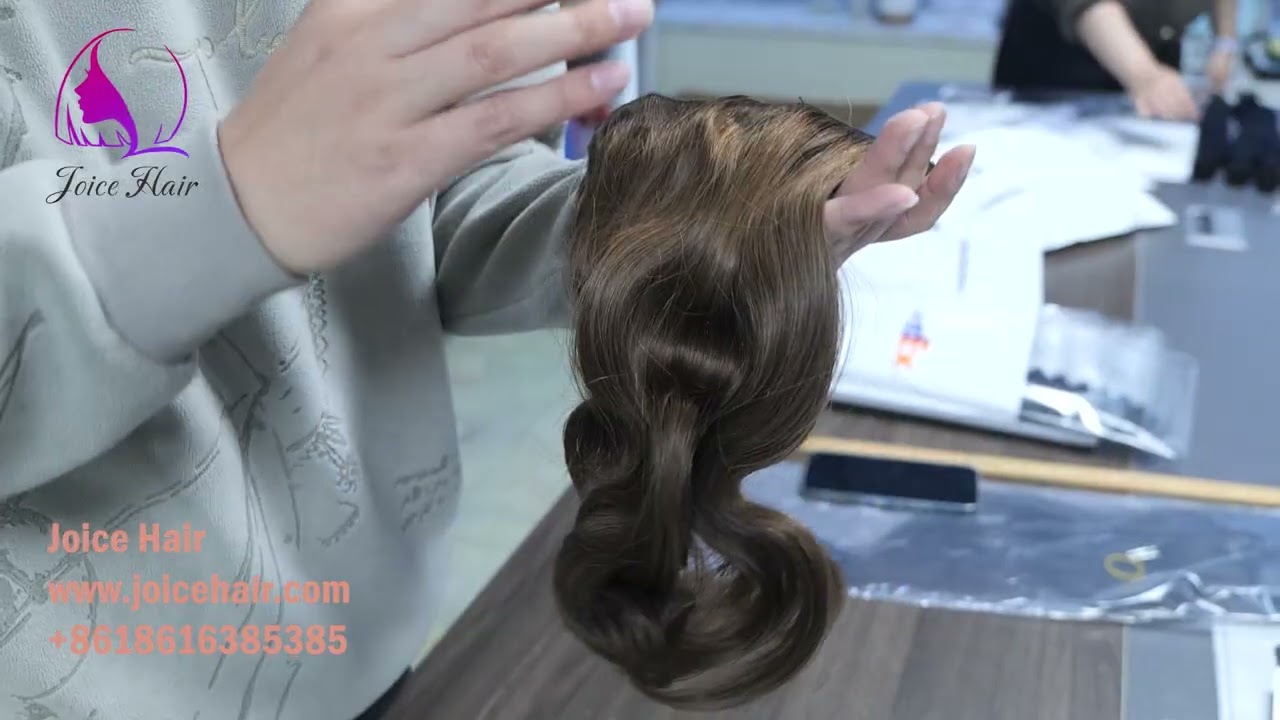 Halo Hair Extensions with Handtied Weft, Joice Hair Vendor