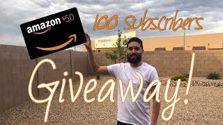 100 Subscriber Giveaway! (Closed)