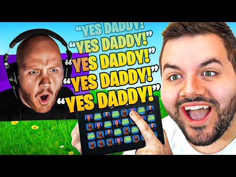 I TROLLED Timthetatman with a SUS Tim Soundboard