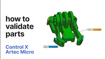 How to validate parts for manufacturing processes with Artec Micro and Control X