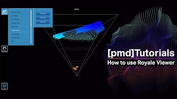 pmd Tutorials - How to use the Royale Viewer with a pmd 3D ToF Camera Development Kit