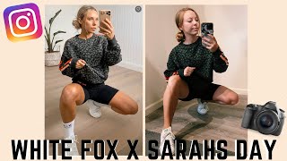 SARAHS DAY X WHITE FOX BOUTIQUE UNBOXING &amp; TRY ON! +Recreating Sarahs Day Instagram Photos!