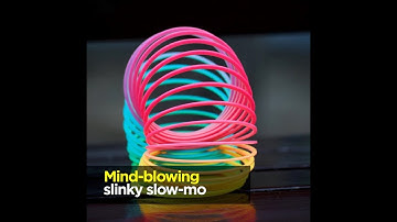 Mind Blowing Slinky Slow-Mo