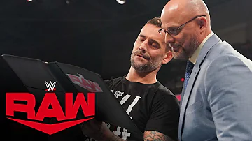 FULL SEGMENT CM Punk Comes Face To Face With Rollins In Brand Decision Raw Dec 11 2023 