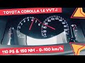 #Toyota #E12 I Toyota Corolla E12 I 1.6 VVT-i I 0-100 km/h