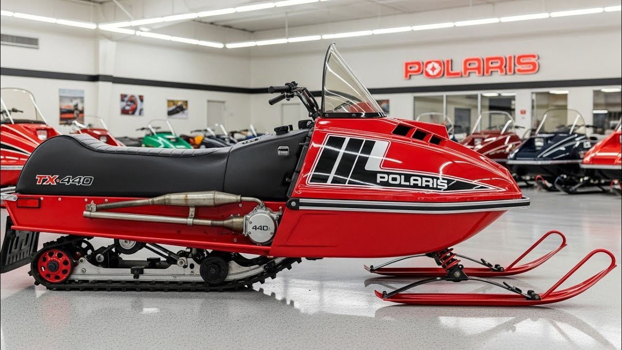 Polaris TX 440 2027 года крупным планом – дизайн, мощность и производительность 🤯