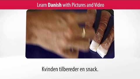 Learn Danish Vocabulary with Pictures and Video - Staying Fit with Danish Exercises