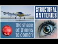 Batteries in bodywork. Extending the range of cars and planes.