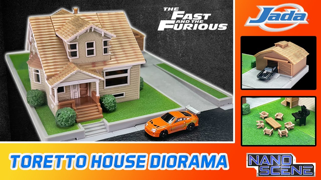 2022 Jada Fast and Furious Nano Toretto House