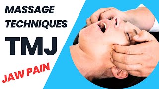 TMJ Jaw Massage - Jaw Pain and Locking | Jaw Tension Relief