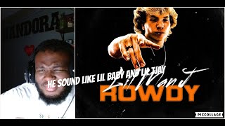 Lil Man J Rowdy Reaction HE SOUND LIKE LIL TJAY AND LIL BABY