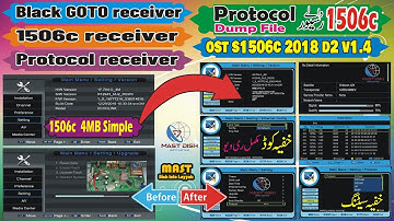 Protocol 1506c 4mb New Software 2024 || DUMP FILE 42.704G_4M Preminum #1506c #Blackgoto #protocol