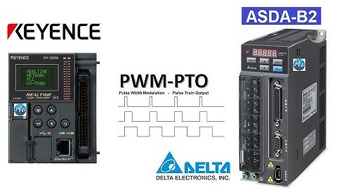 PLC Keyence "Servo Control" Delta B2 Tutorial