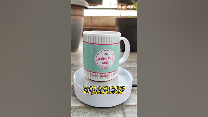 Souvenir kenang kenangan hampers hadiah kado mug gelas guru perpisahan wisuda sekolah kantor acara