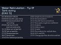 Water Reticulation - Tip 07 Tank Sizing