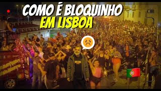 TRETA COM a POLÍCIA no BLOCU de CARNAVAL em LISBOA #918