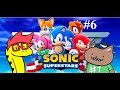 Sonic Superstars Pt 6 - Failing Upwardly! Come Forth Super Sonic! (then crash the game) | Snek Plays