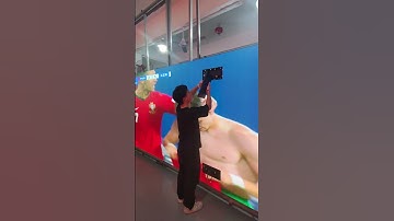 Game-Changer! Install LED Modules in Seconds #leddisplay #ledscreen #ledinstallation