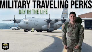 Military Travel Perks While Active Duty Army | Day in the life