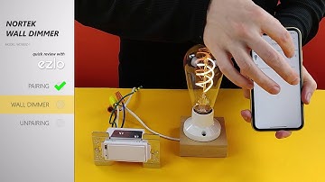 How to pair Nortek Wall Dimmer WD500Z-1 with Ezlo hubs