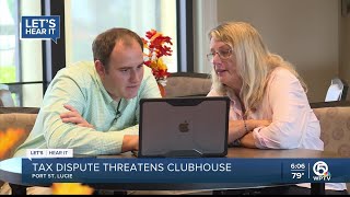 Tax dispute threatens clubhouse in Port St. Lucie neighborhood