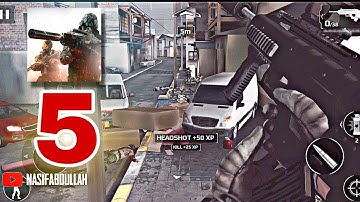 Modern Combat 5: Blackout- Chapter 3 DOWNTOWN- ESCAPE MISSION Gameplay Walkthrough (No Commentary)