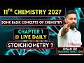 Class 11 Chemistry LIVE 🔴 | Mole Concept Chapter 1 | Day 15 | NEET/JEE Foundation | Ehsan Sir