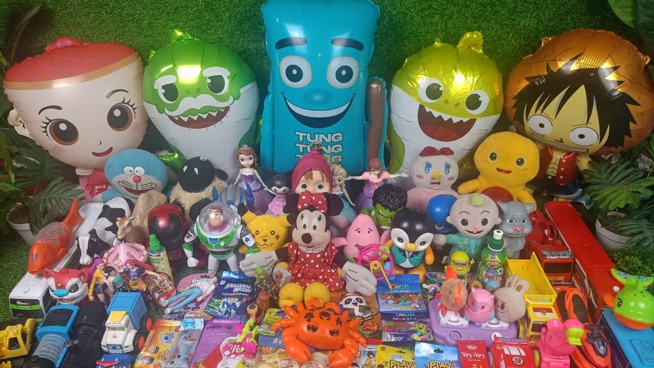 Hunting Eskrim Masak Masakan Dokteran Permen Yupi Baby Shark Marsha and TheBear Bebek Ikan koi124