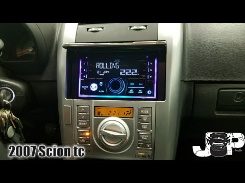 2007 scion tc radio removal - YouTube