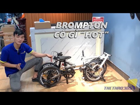 Video: Cái nhìn đầu tiên: Brompton phát hành xe đạp gấp điện mới