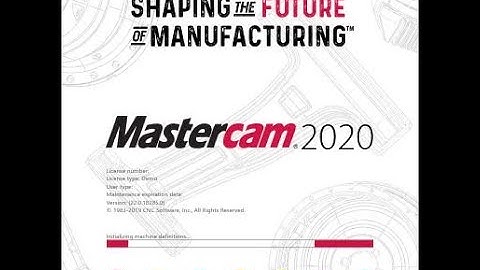 Make THREAD via MasterCAM 2020 HLE