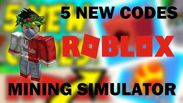 (New) 5 Codes in [🎃HALLOWEEN🎃] Mining Simulator