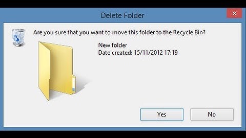 [HD] How to Enable/Disable the Delete Confirmation Message Box on Windows XP, Vista, 7, 8, & 10