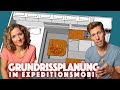 Grundrissplanung Expeditionsmobil - Basics und unser Grundriss (Sketchup)