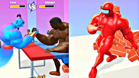 Muscle Rush | muscle rush smash running game | All Levels Gameplay Android, iOS New Update All Level