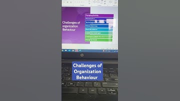 Challenge of Organization Behaviour #shortvideo #bca #bba #ob #drbarkhagupta