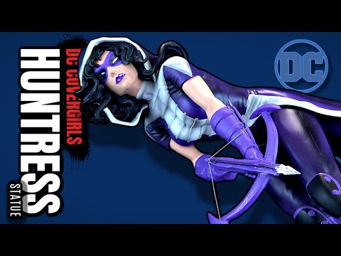 dc-collectibles-dc-covergirls-joelle-jones-huntress-statue-|-video-review