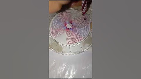 Spirograph Art #spirograph #art #asmr #drawing #relaxing