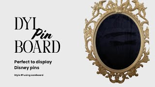 Let’s make a Disney pin 📌 board | DYI #pinjourney #disneypins #pinboard 