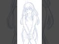 【イラストメイキング】中野五月 #Shorts