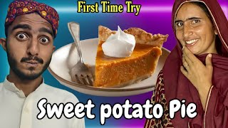 Tribal People Try Sweet Potato Pie For The First Time