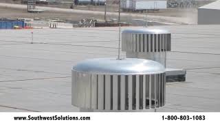 Wind Powered Commercial Ventilation Roof Turbines Reduce Building by Greg Montgomery 18,054 views 7 years ago 59 seconds